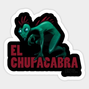 El Chupacabra Sticker